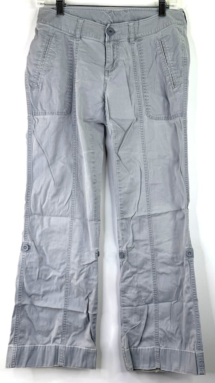 The North Face Women's Gray Cotton Pants Size 4